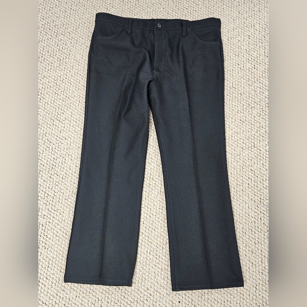 Wrangler Men's Wrancher Dress Pants Black Size 40 x 30